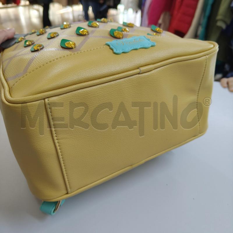 ZAINO DONNA GIALLO CAGNOLINO CON PIETRE VENDULA | Mercatino dell'Usato Alcamo 5