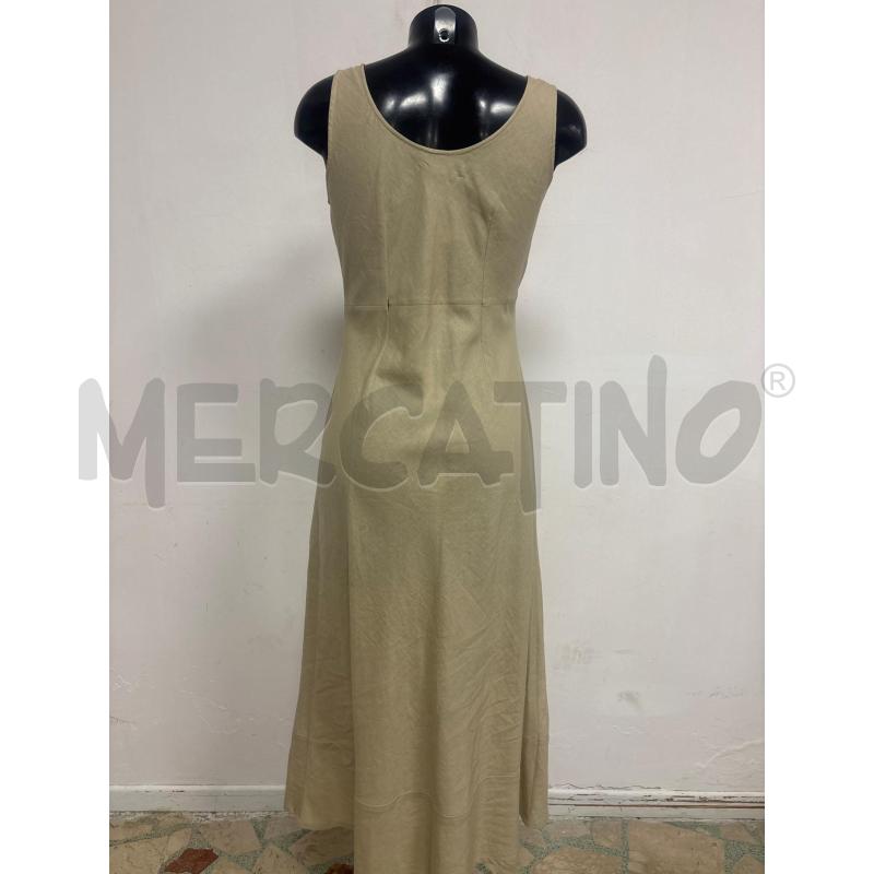 ABITO DONNA  BEIGE PERLINE CAMOMILLA | Mercatino dell'Usato Trapani corso mattarella 3