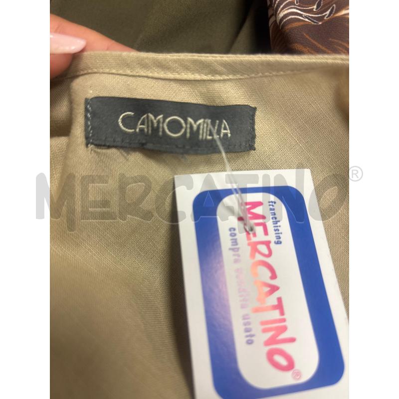 ABITO DONNA  BEIGE PERLINE CAMOMILLA | Mercatino dell'Usato Trapani corso mattarella 4