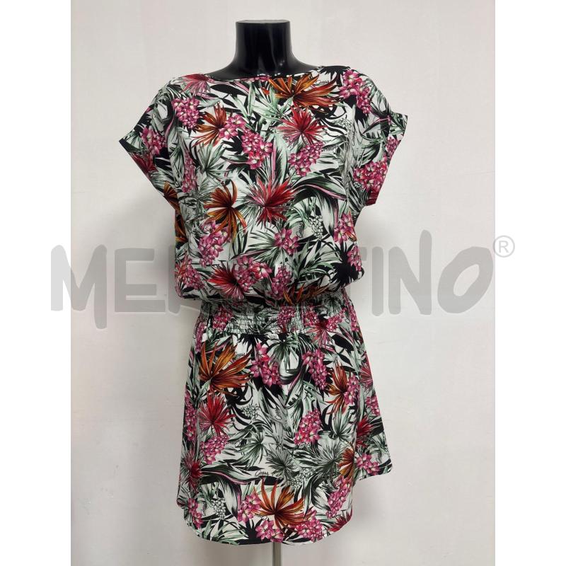 ABITO DONNA  GUESS  FANTASIA  TROPICALE | Mercatino dell'Usato Trapani corso mattarella 1