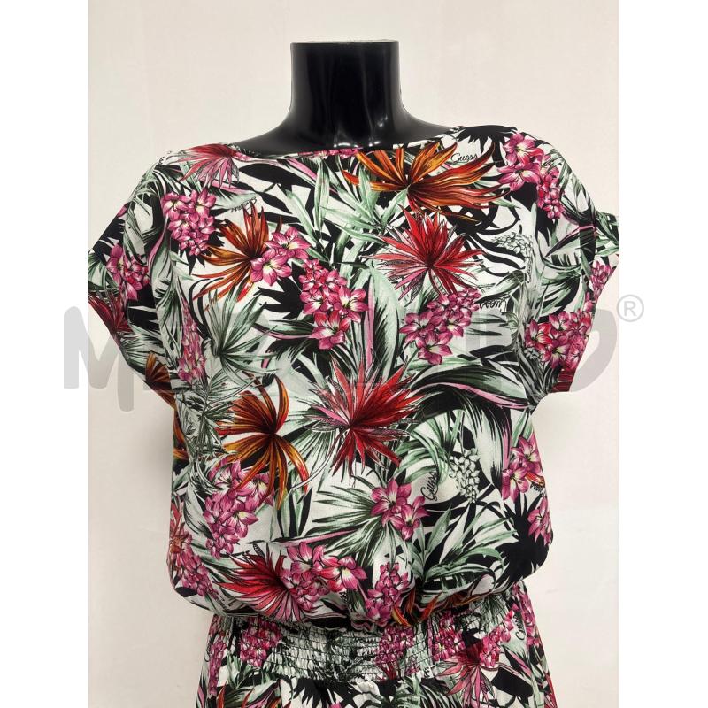 ABITO DONNA  GUESS  FANTASIA  TROPICALE | Mercatino dell'Usato Trapani corso mattarella 2