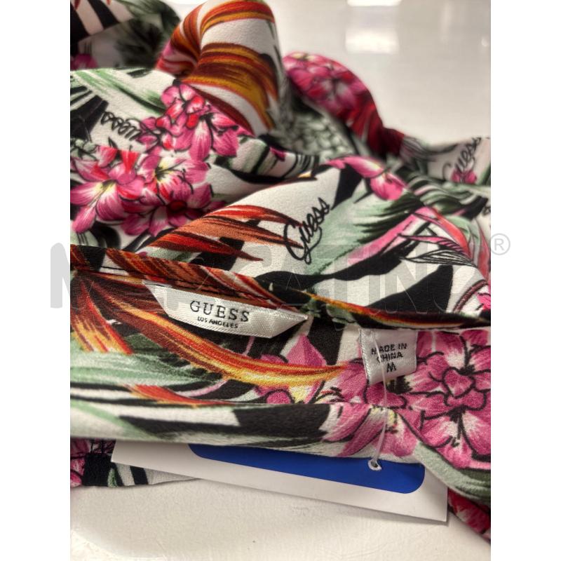 ABITO DONNA  GUESS  FANTASIA  TROPICALE | Mercatino dell'Usato Trapani corso mattarella 5