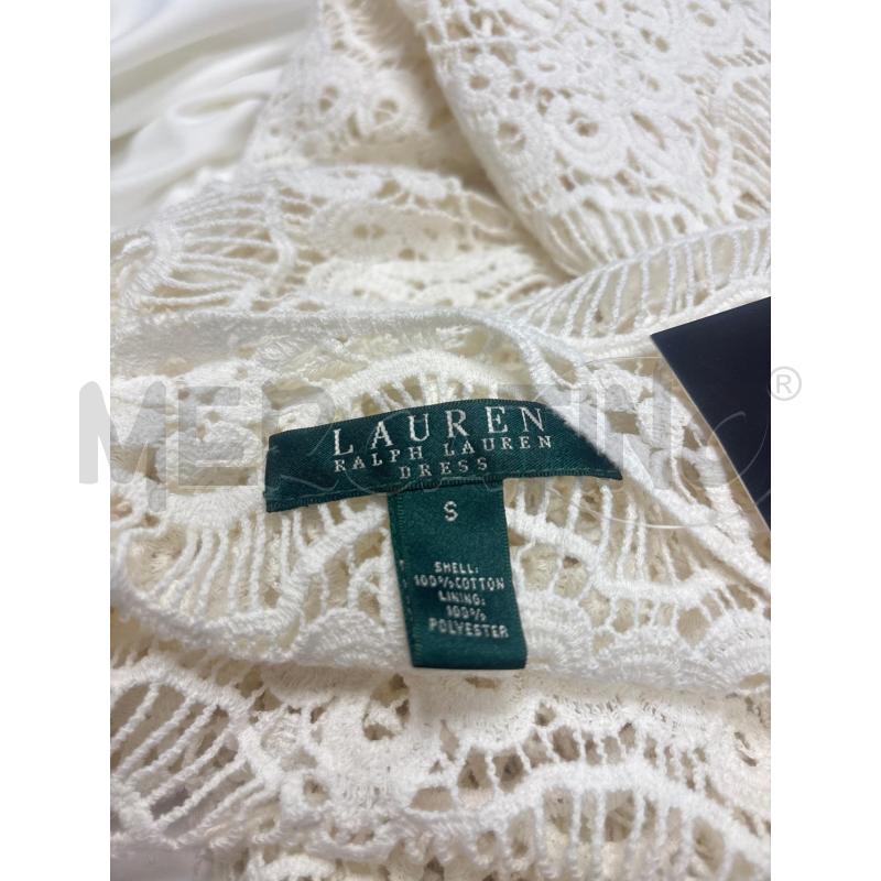 ABITO DONNA  LAUREN RALPH LAUREN BIANCO PIZZO  | Mercatino dell'Usato Trapani corso mattarella 4
