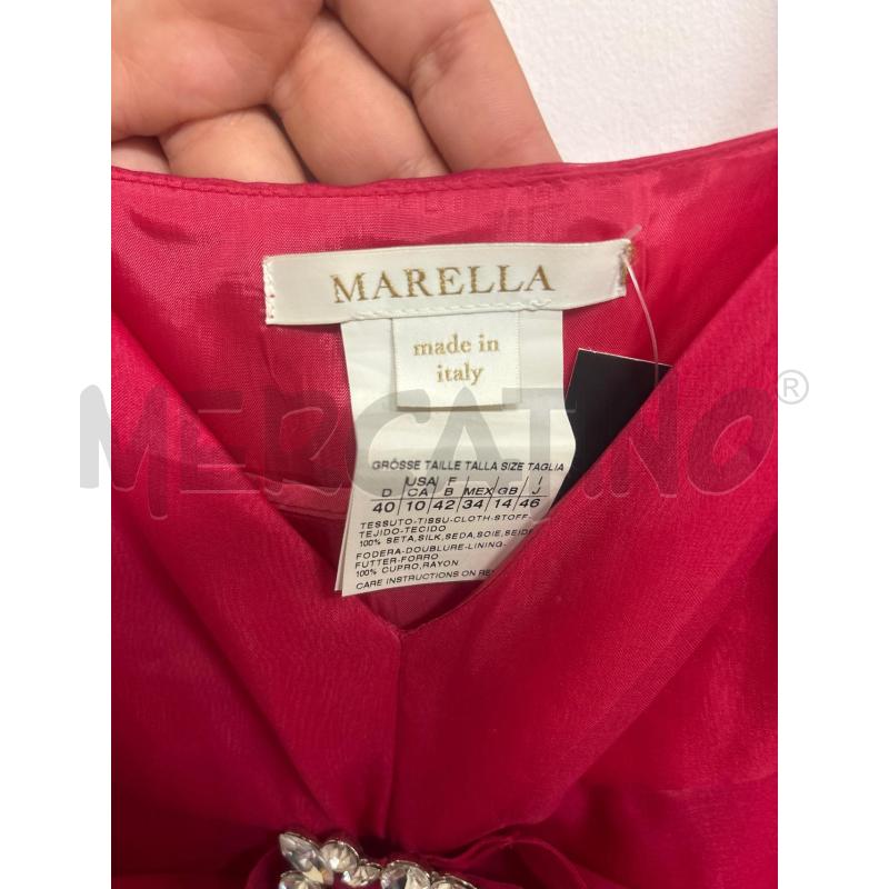 ABITO DONNA  MARELLA   FRAGOLA  | Mercatino dell'Usato Trapani corso mattarella 4