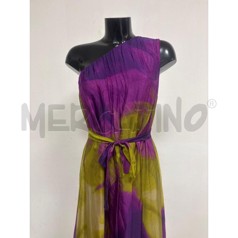 ABITO DONNA  MONOSPALLA VERDE E VIOLA HOPE | Mercatino dell'Usato Trapani corso mattarella 2