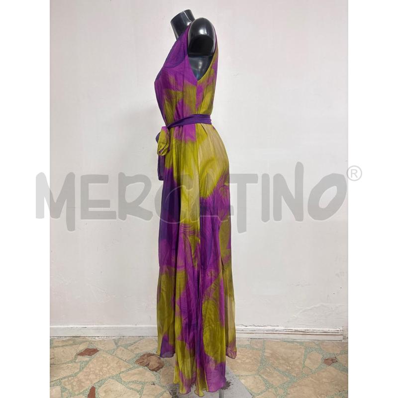 ABITO DONNA  MONOSPALLA VERDE E VIOLA HOPE | Mercatino dell'Usato Trapani corso mattarella 3