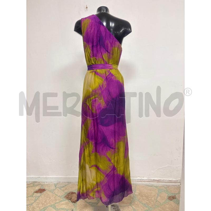 ABITO DONNA  MONOSPALLA VERDE E VIOLA HOPE | Mercatino dell'Usato Trapani corso mattarella 4