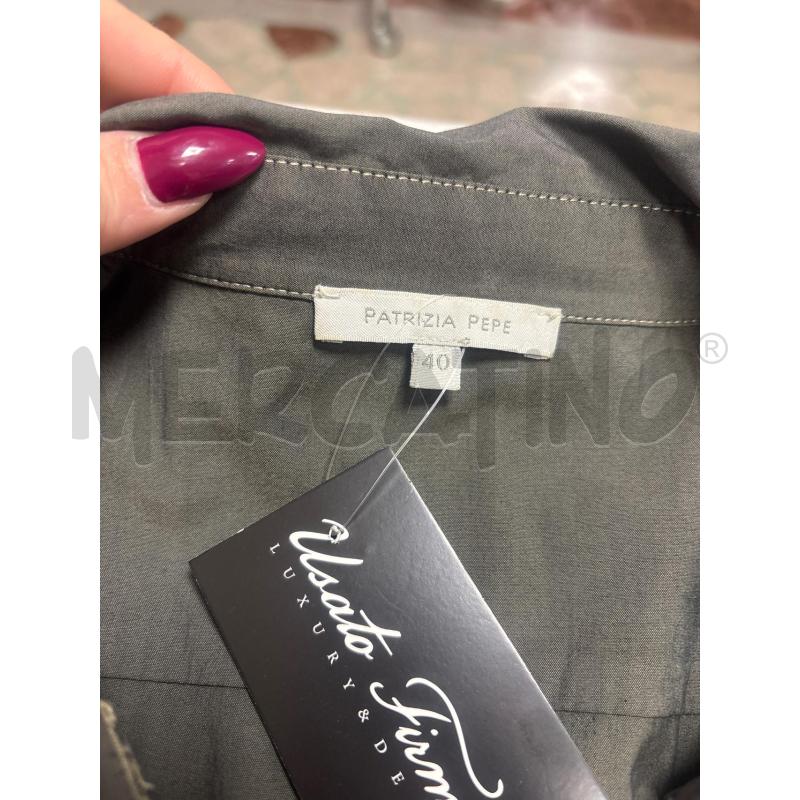 ABITO DONNA  PATRIZIA PEPE VERDE MILITARE  | Mercatino dell'Usato Trapani corso mattarella 5