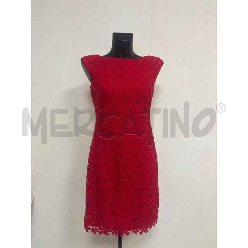 ABITO DONNA  ROSSO PIZZO LAUREN  RALPH LAUREN  | Mercatino dell'Usato Trapani corso mattarella 1