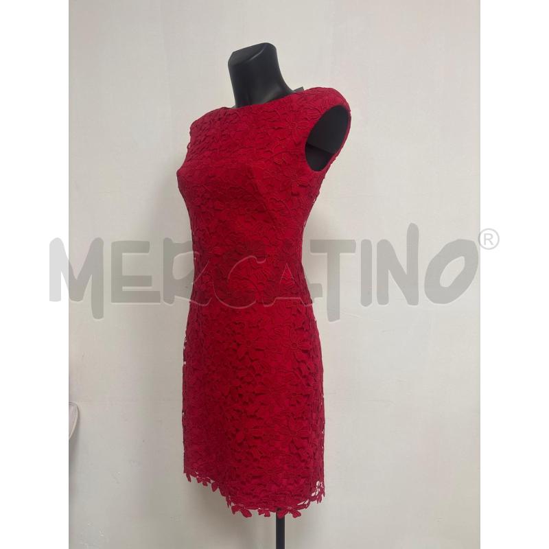 ABITO DONNA  ROSSO PIZZO LAUREN  RALPH LAUREN  | Mercatino dell'Usato Trapani corso mattarella 3