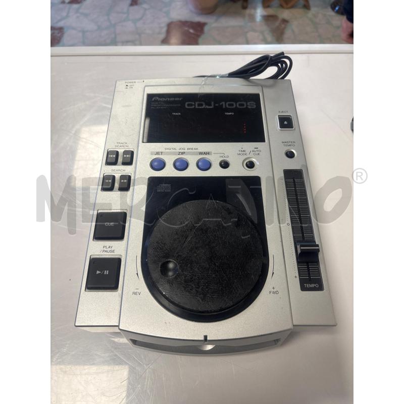 AUDIO CD PIONER CD DJ 100S | Mercatino dell'Usato Trapani corso mattarella 1