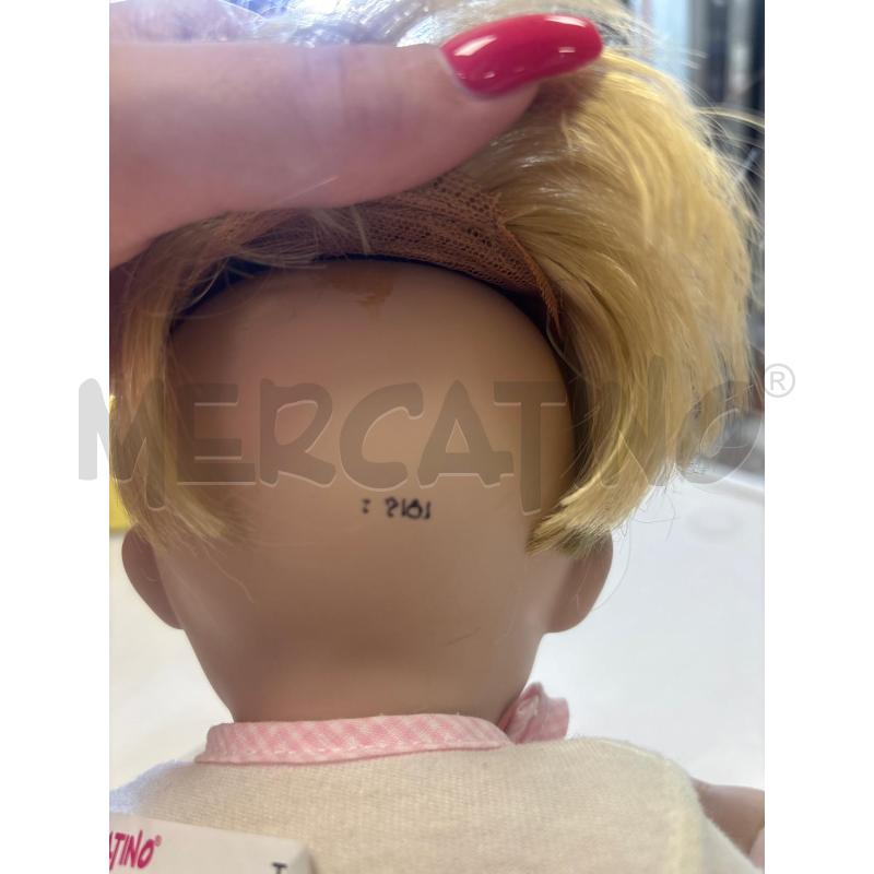 BAMBOLA D'EPOCA IN CERAMICA  TITUS THOMESCU PANNOLINO MUTANDA   | Mercatino dell'Usato Trapani corso mattarella 5