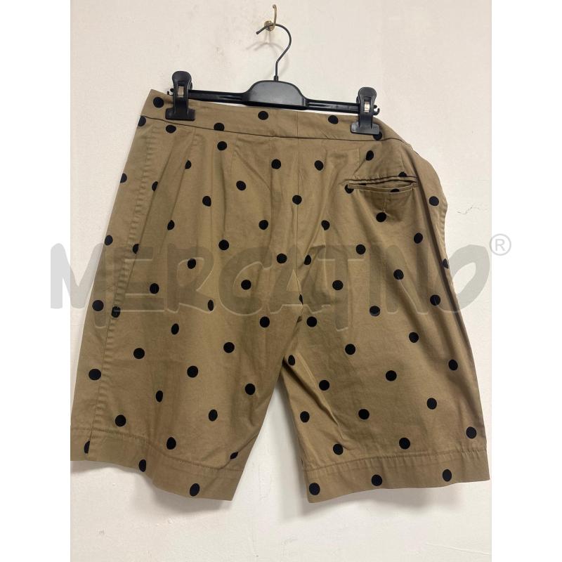 BERMUDA DONNA  MAXMARA BEIGE CON POIS | Mercatino dell'Usato Trapani corso mattarella 4