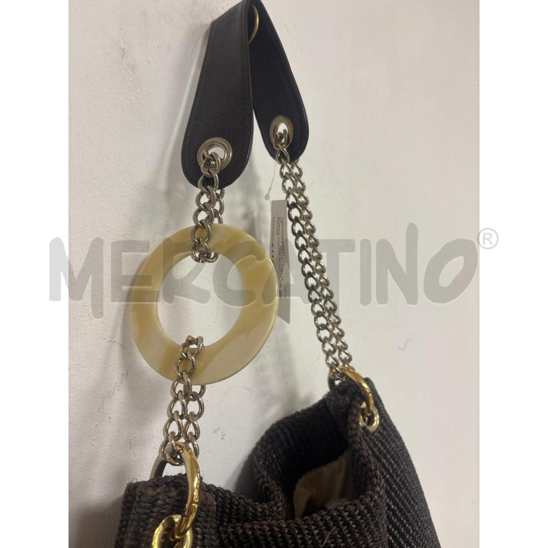 BORSA DONNA ALMALA MARRONE  | Mercatino dell'Usato Trapani corso mattarella 2