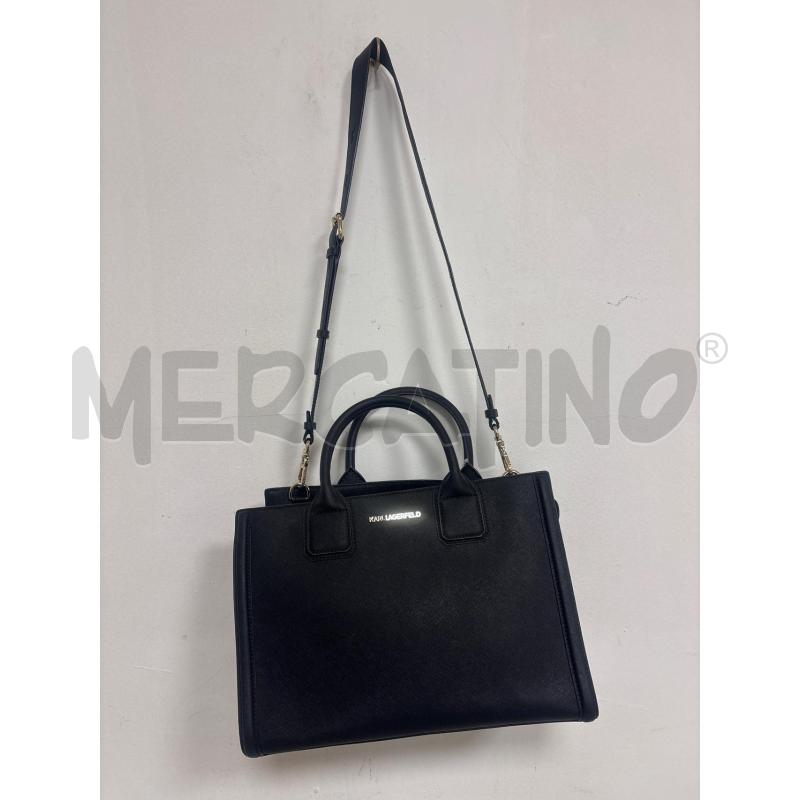 BORSA DONNA KARL GERFED NERA | Mercatino dell'Usato Trapani corso mattarella 4