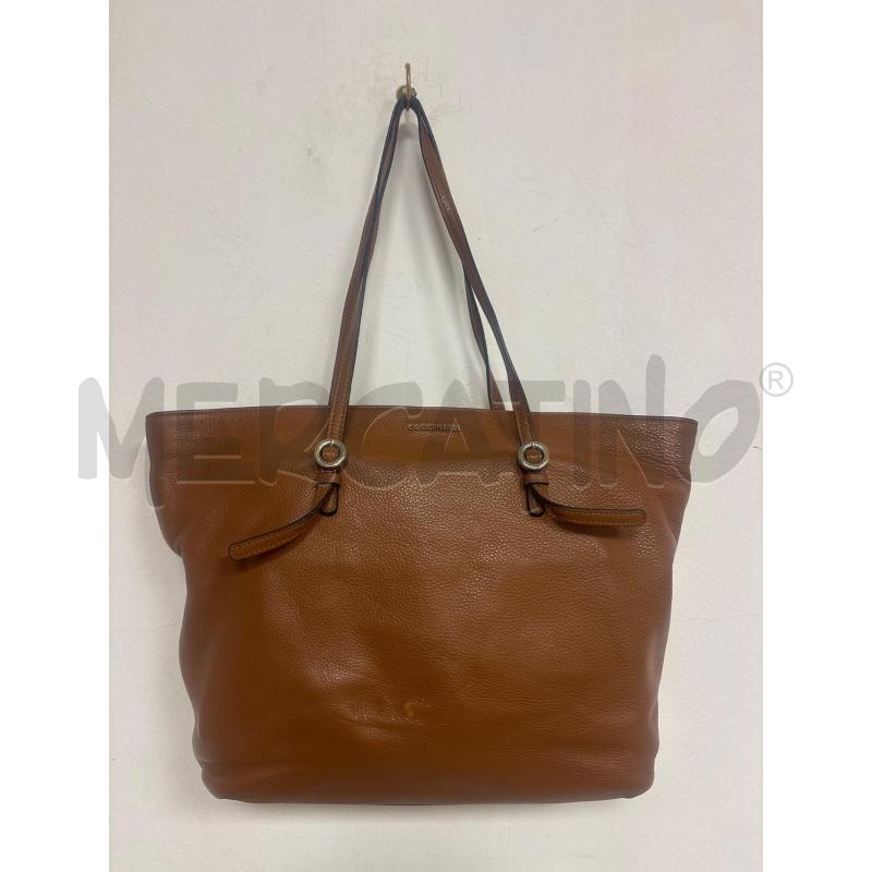 BORSA DONNA  COCCINELLE COLOR CUOIO | Mercatino dell'Usato Trapani corso mattarella 1