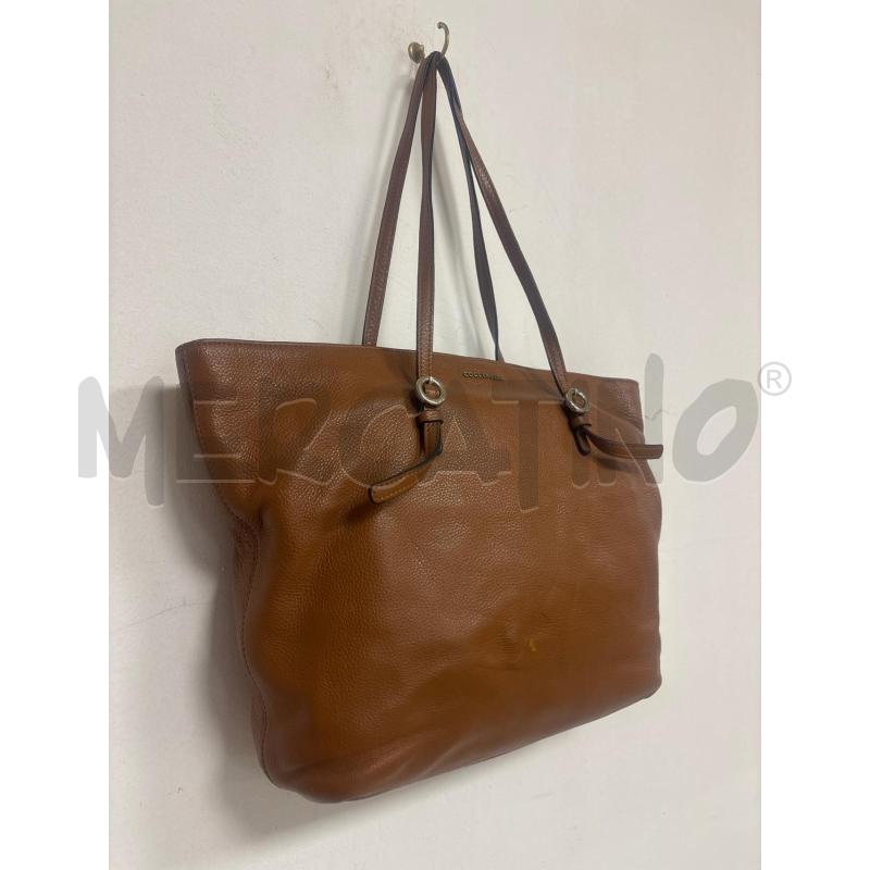 BORSA DONNA  COCCINELLE COLOR CUOIO | Mercatino dell'Usato Trapani corso mattarella 2