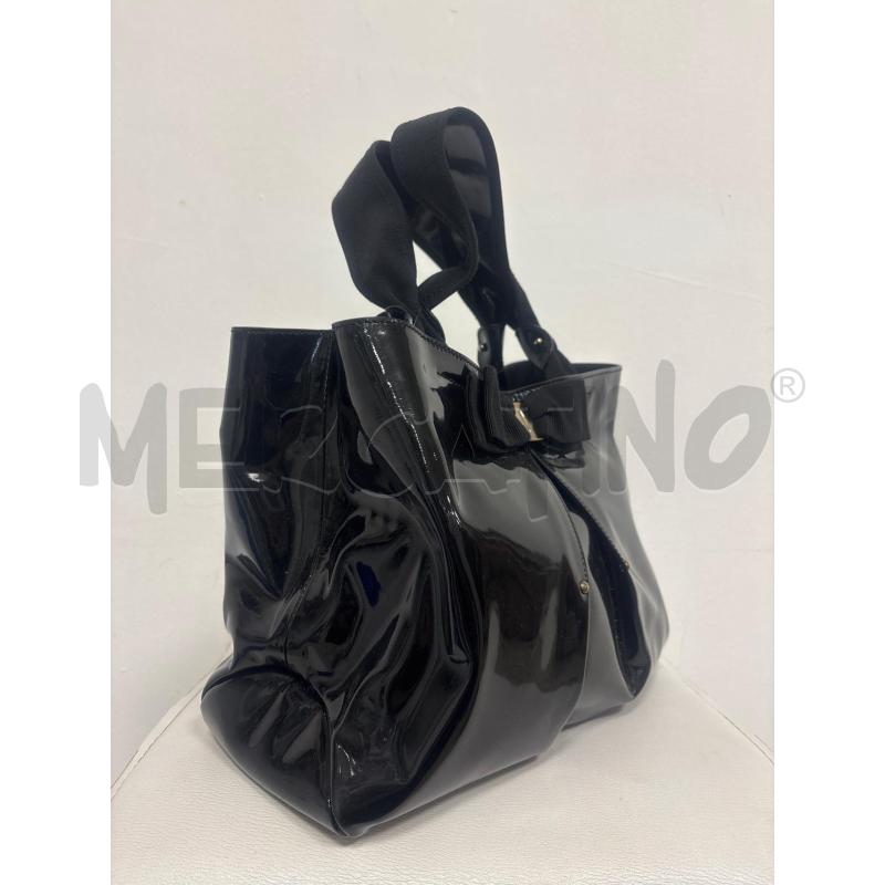 BORSA DONNA  FERRAGAMO IN VERNICE  | Mercatino dell'Usato Trapani corso mattarella 2