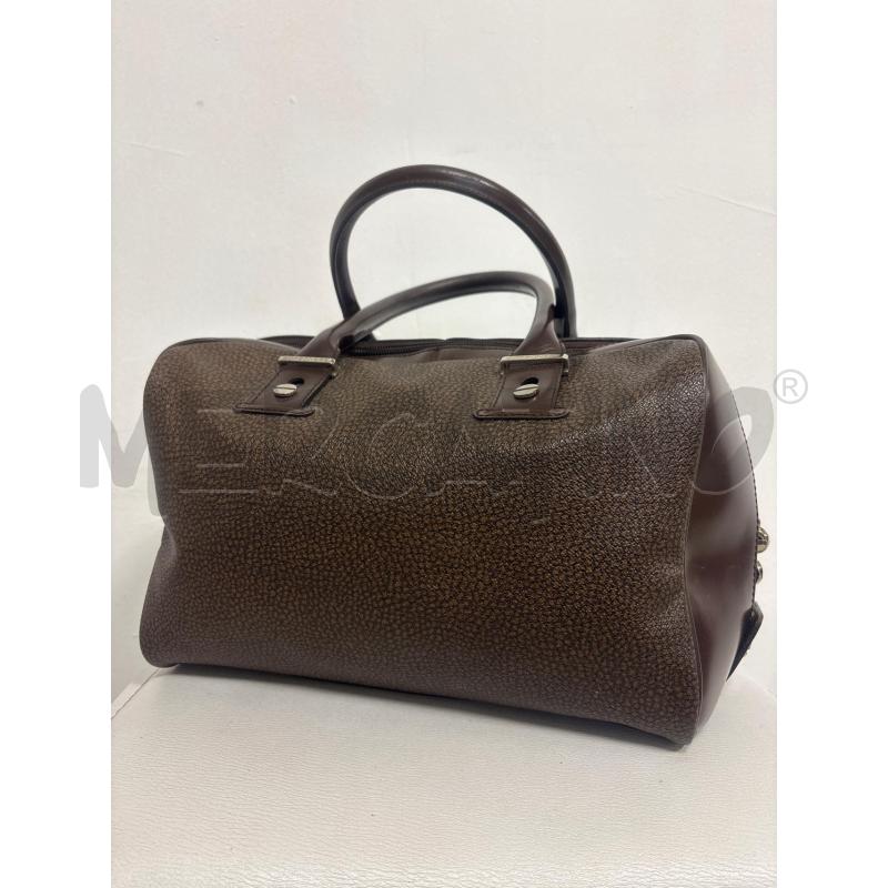 BORSA DONNA  MARRONE BORBONESE BAULETTO MARRONE  | Mercatino dell'Usato Trapani corso mattarella 3