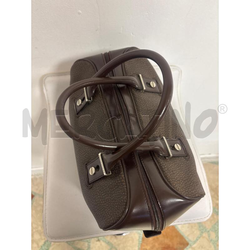 BORSA DONNA  MARRONE BORBONESE BAULETTO MARRONE  | Mercatino dell'Usato Trapani corso mattarella 4
