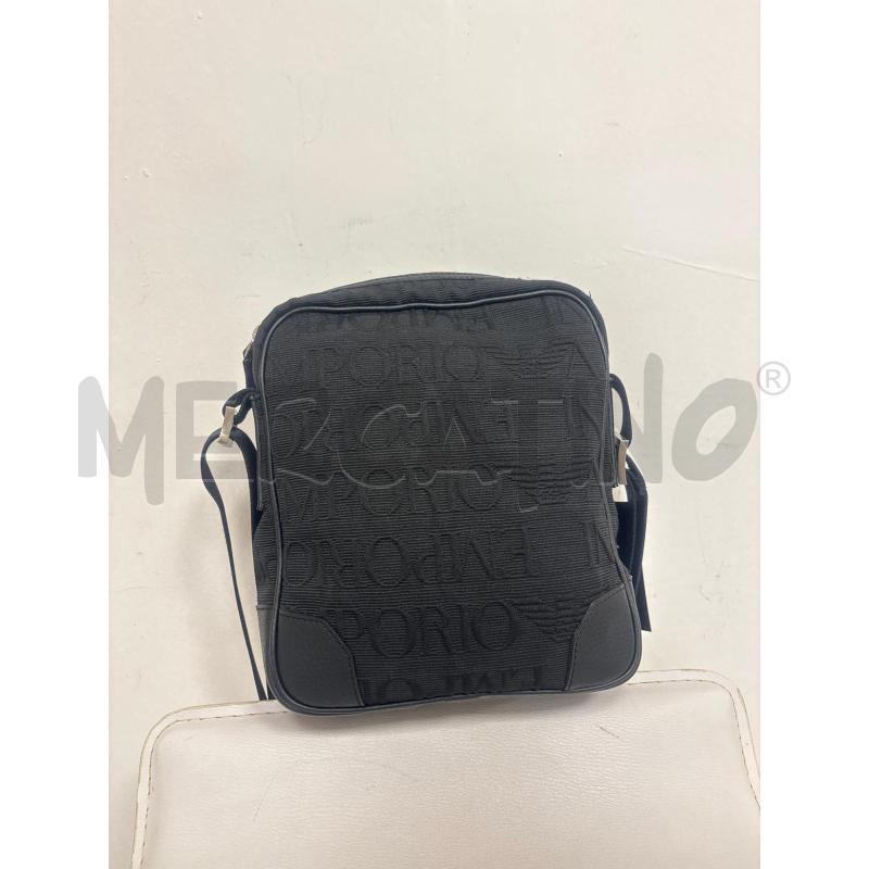 BORSA DONNA   TRACOLLA ARMANI  NERA | Mercatino dell'Usato Trapani corso mattarella 4