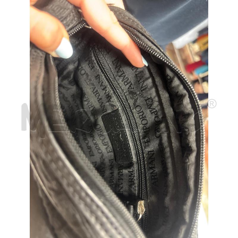 BORSA DONNA   TRACOLLA ARMANI  NERA | Mercatino dell'Usato Trapani corso mattarella 5
