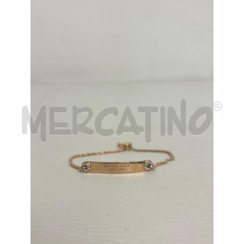 BRACCIALE  MICHAEL KORD DORATO  | Mercatino dell'Usato Trapani corso mattarella 1