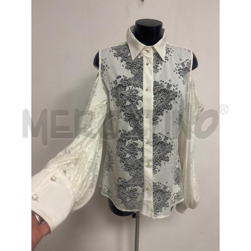 CAMICIA DONNA BOANCA IN PIZZO TRASPARENTE | Mercatino dell'Usato Trapani corso mattarella 3