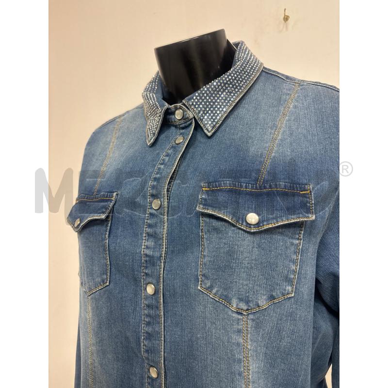 CAMICIA DONNA JEANS MY TWINSET COLLETTO STRASS | Mercatino dell'Usato Trapani corso mattarella 2