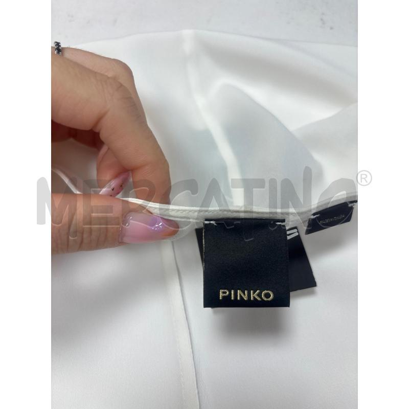 CAMICIA DONNA  BIANCA PINKO ANNODATA  | Mercatino dell'Usato Trapani corso mattarella 5