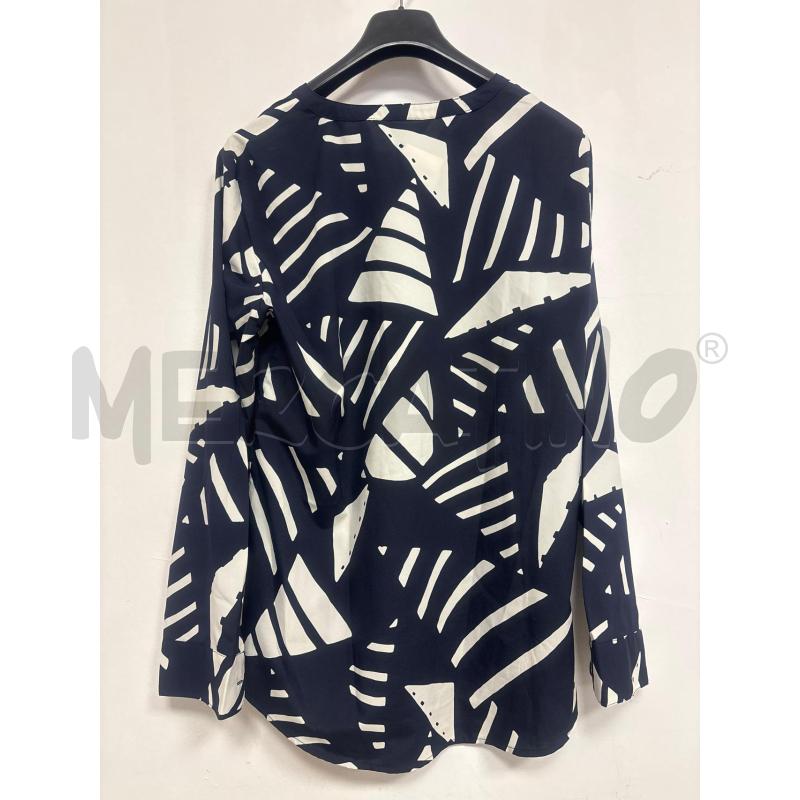 CAMICIA DONNA  RALPH LAREN  BLU BIANCO  | Mercatino dell'Usato Trapani corso mattarella 4