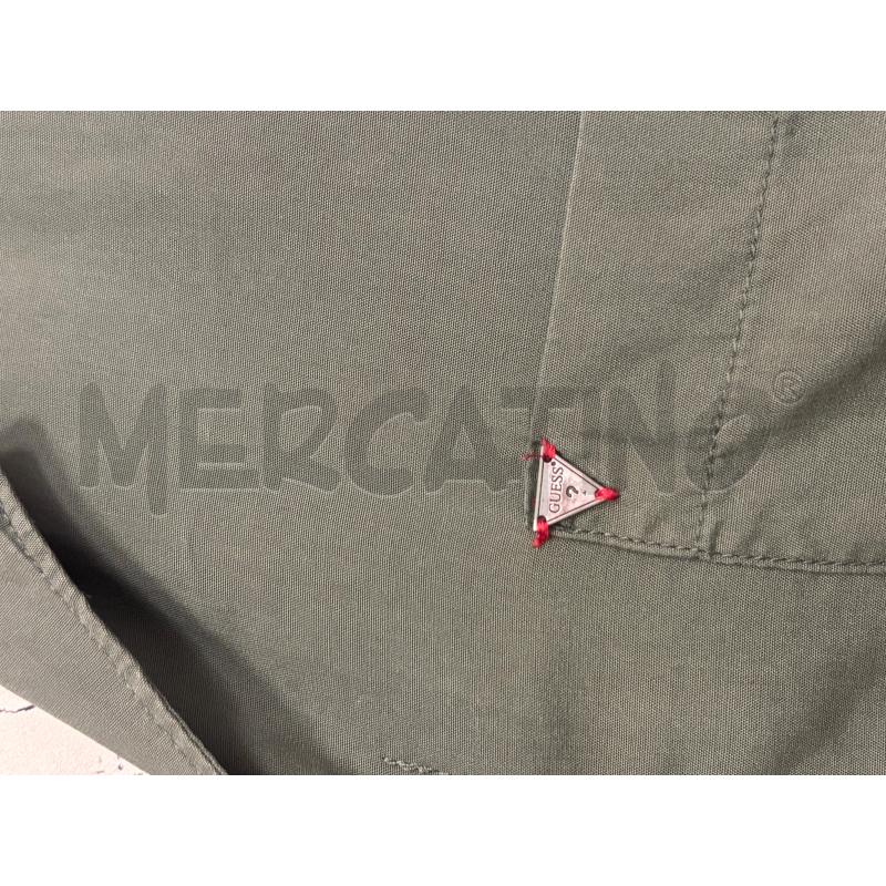 CAMICIA UOMO  VERDE GUESS | Mercatino dell'Usato Trapani corso mattarella 5