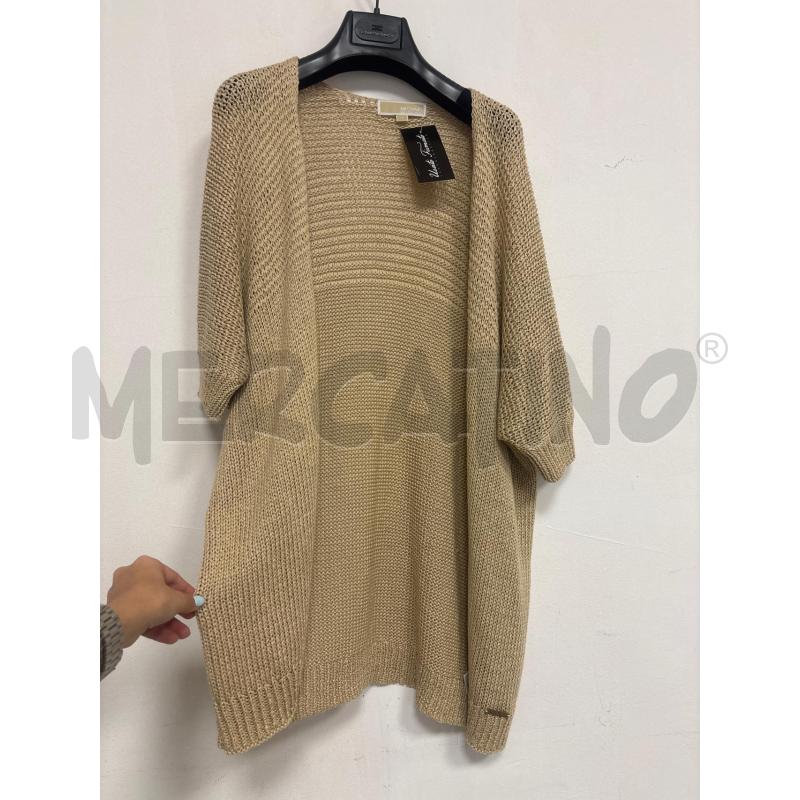CARDIGAN DONNA  MICHAEL KORS  BEIGE  | Mercatino dell'Usato Trapani corso mattarella 1