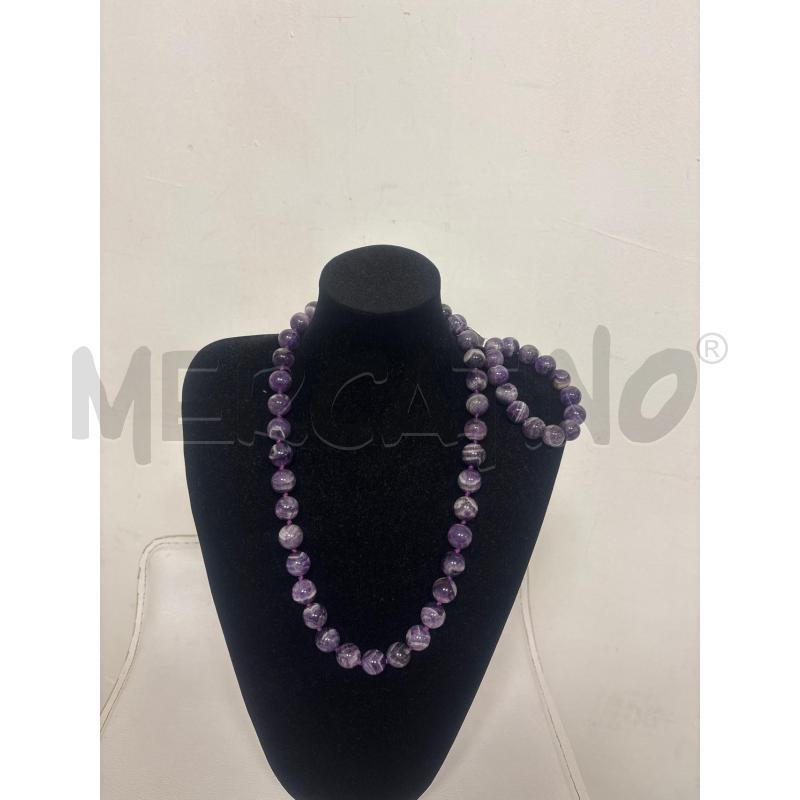 COLLANA  CON BRACCIALE VIOLA Ù | Mercatino dell'Usato Trapani corso mattarella 1