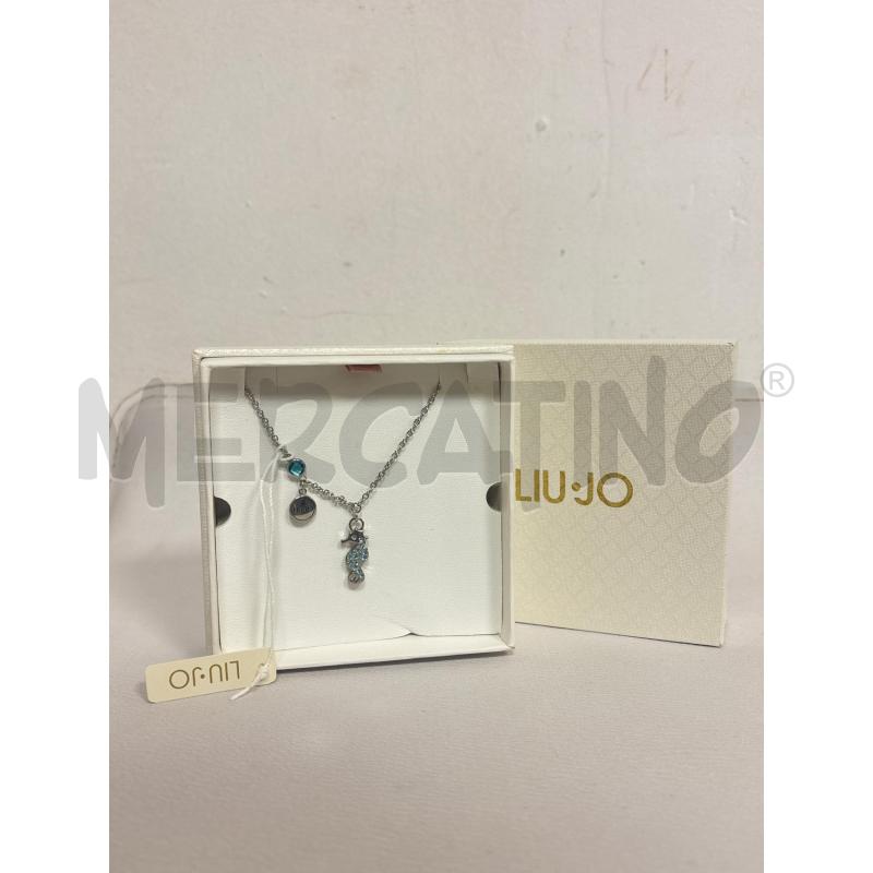 COLLANA  LIUJO CIONDOLO CAVALLUCCIO MARINO  | Mercatino dell'Usato Trapani corso mattarella 1