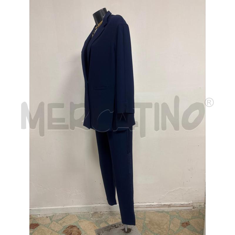 COMPLETO DONNA  TAILLEUR ARMANI EXCHANGE BLU | Mercatino dell'Usato Trapani corso mattarella 3