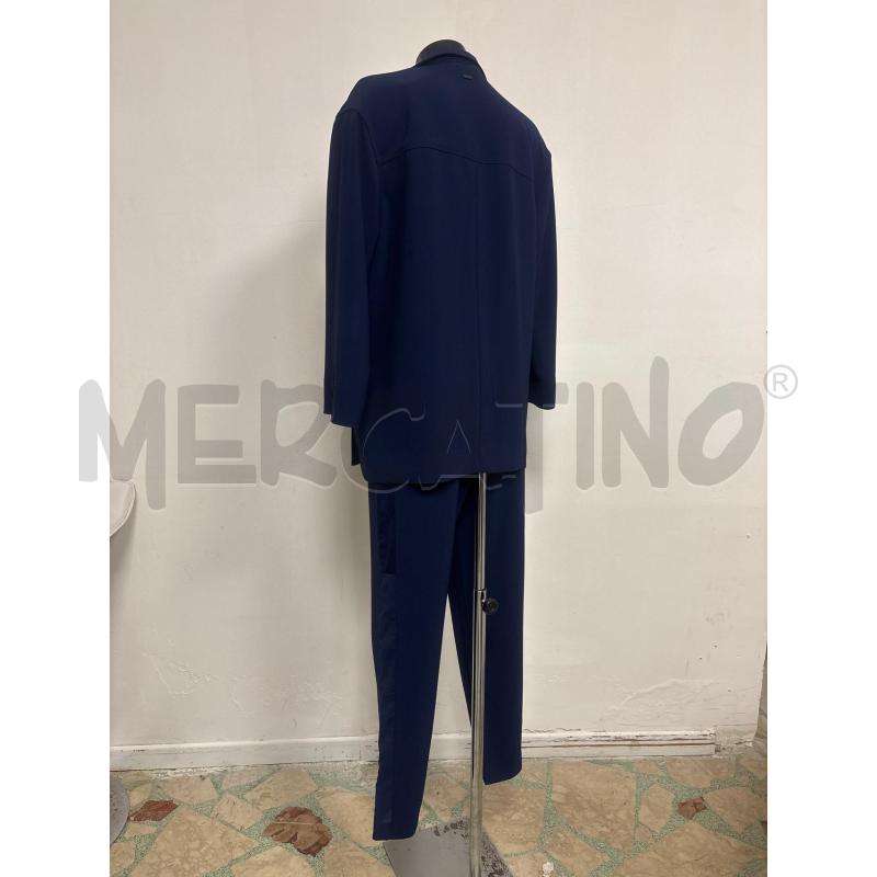 COMPLETO DONNA  TAILLEUR ARMANI EXCHANGE BLU | Mercatino dell'Usato Trapani corso mattarella 4