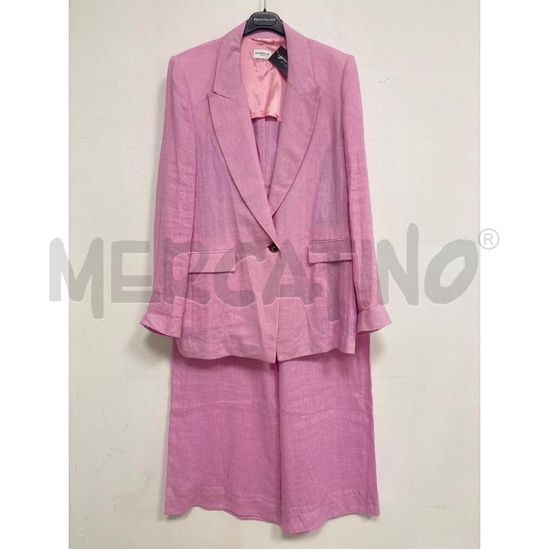 COMPLETO DONNA  TAILLEUR ROSA LINO MARELLA | Mercatino dell'Usato Trapani corso mattarella 1