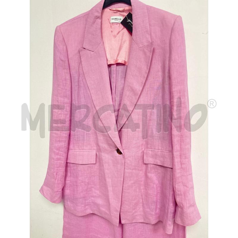 COMPLETO DONNA  TAILLEUR ROSA LINO MARELLA | Mercatino dell'Usato Trapani corso mattarella 2