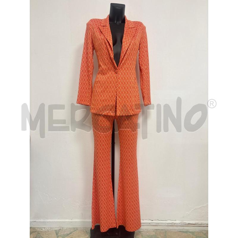COMPLETO DONNA  TWOWAY FANTASIA ARANCIONE  | Mercatino dell'Usato Trapani corso mattarella 1