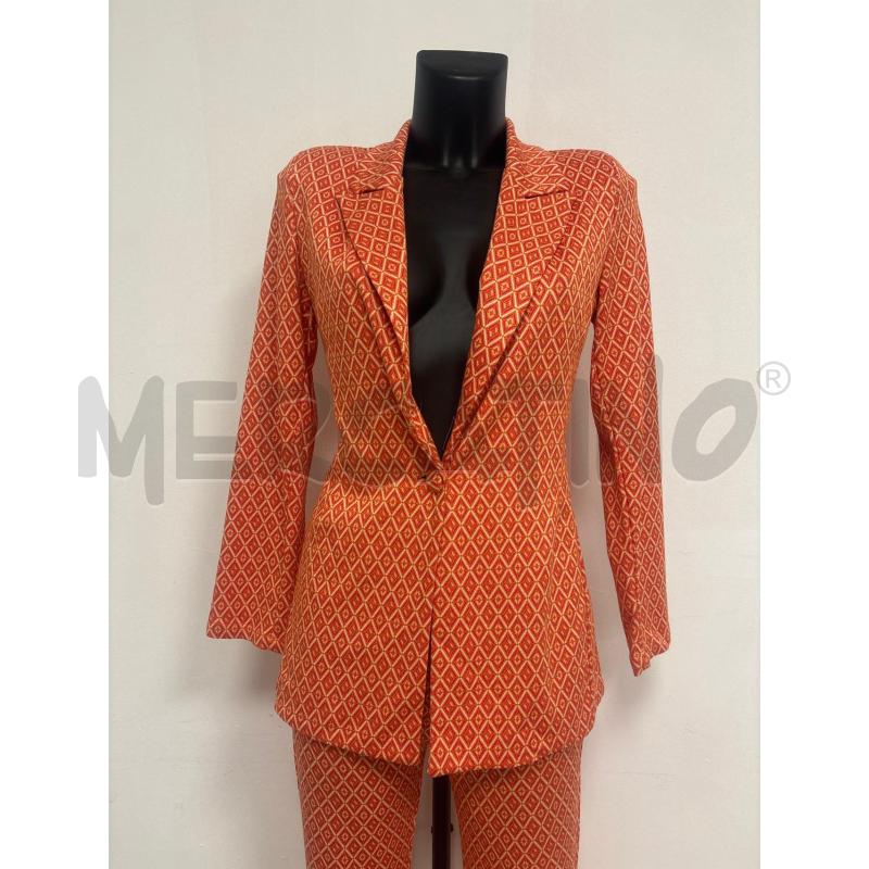 COMPLETO DONNA  TWOWAY FANTASIA ARANCIONE  | Mercatino dell'Usato Trapani corso mattarella 2