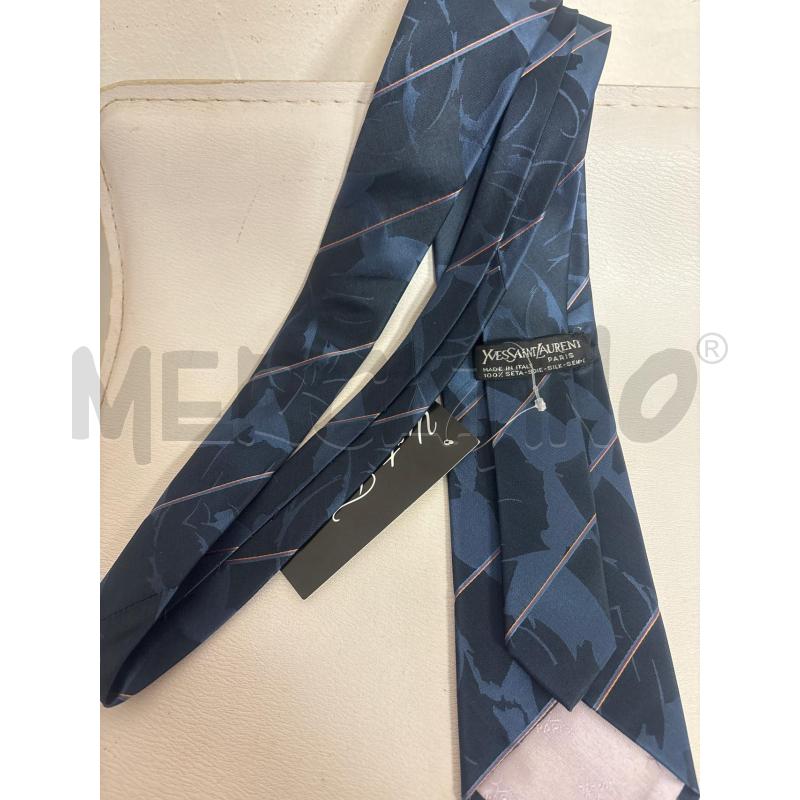 CRAVATTA UOMO YVESANTLAURENT | Mercatino dell'Usato Trapani corso mattarella 3