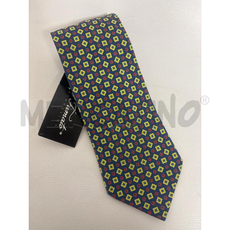 CRAVATTA  BLU  ETRO  BLU FANTASIA GIALLO ROSSA  | Mercatino dell'Usato Trapani corso mattarella 1