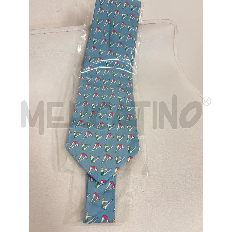 CRAVATTA  ETRO BLU FIORI AZZ | Mercatino dell'Usato Trapani corso mattarella 1