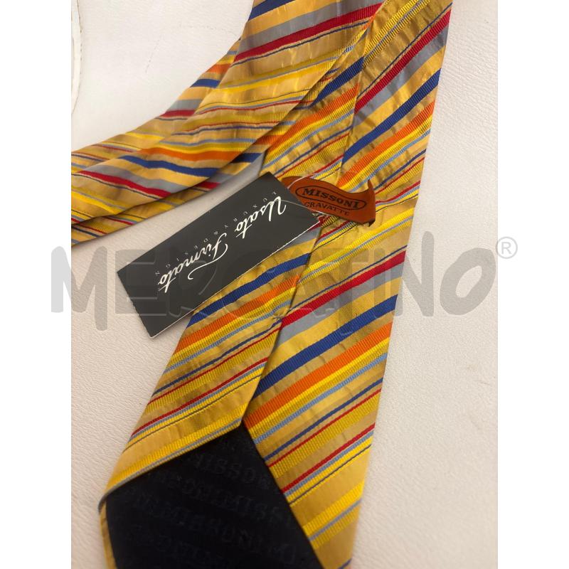 CRAVATTA  MISSONI RIGATA  | Mercatino dell'Usato Trapani corso mattarella 3