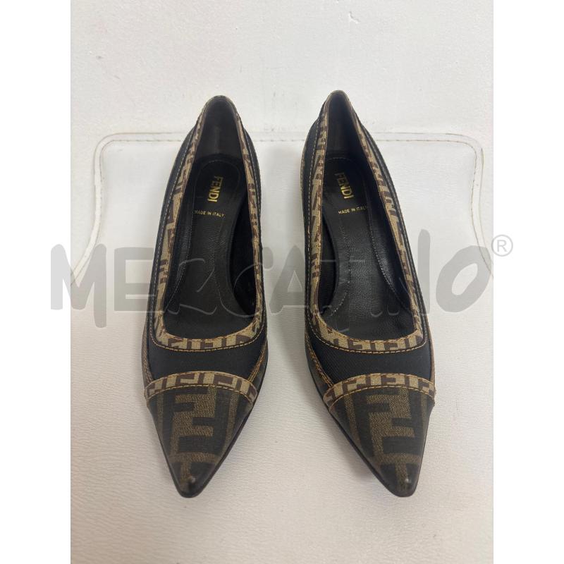 DECOLLETE  FENDI MONOGRAMMA  | Mercatino dell'Usato Trapani corso mattarella 1