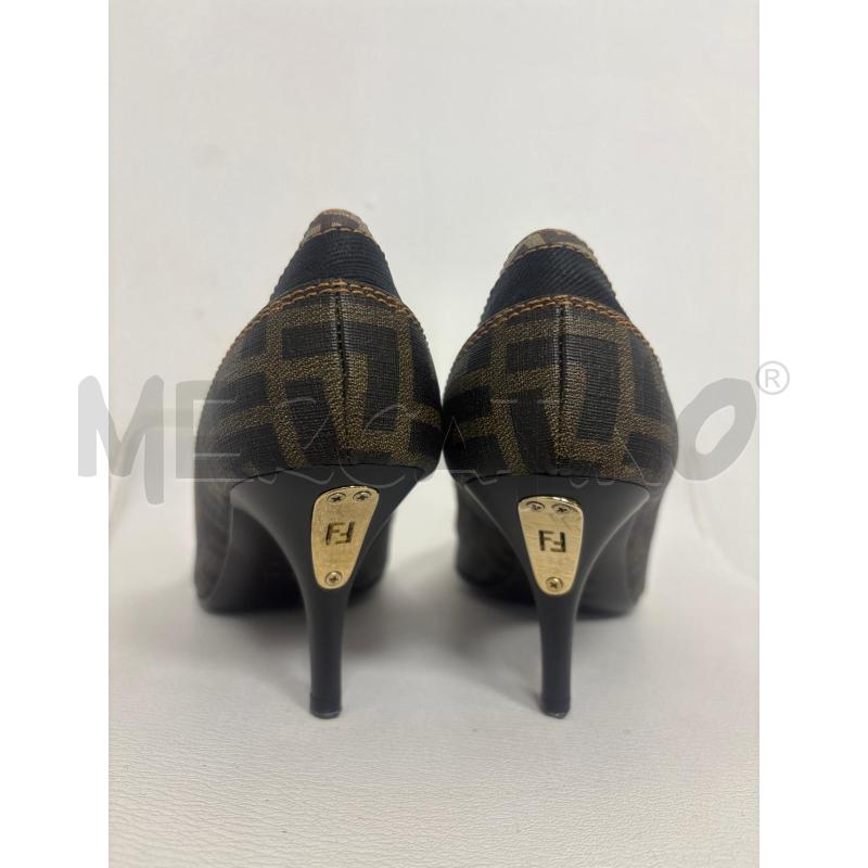 DECOLLETE  FENDI MONOGRAMMA  | Mercatino dell'Usato Trapani corso mattarella 3