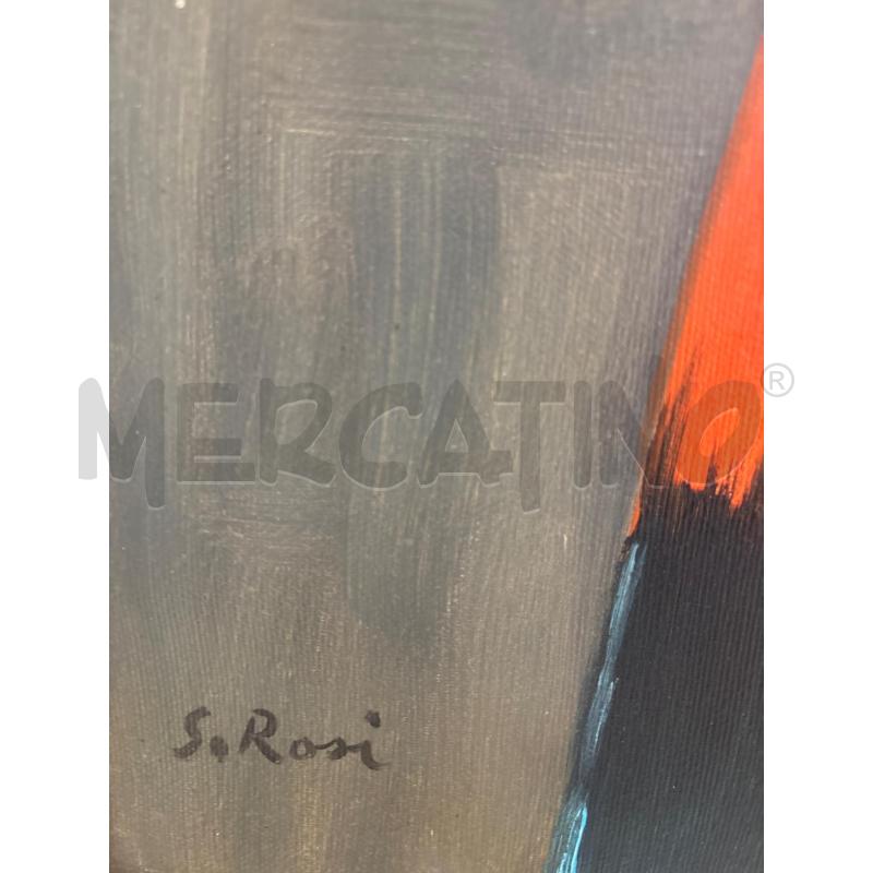 DIPINTO OLIO SU TELA BAMBINA A FIRMA S. ROSI | Mercatino dell'Usato Trapani corso mattarella 4