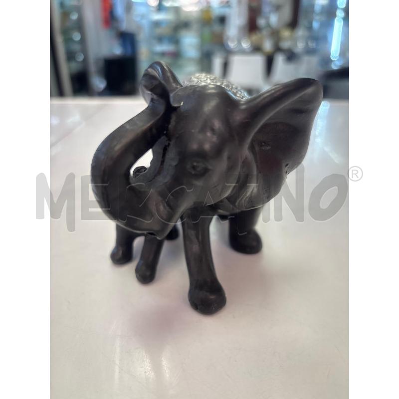 ELEFANTE IN EBANO CON ELEFANTINO | Mercatino dell'Usato Trapani corso mattarella 4