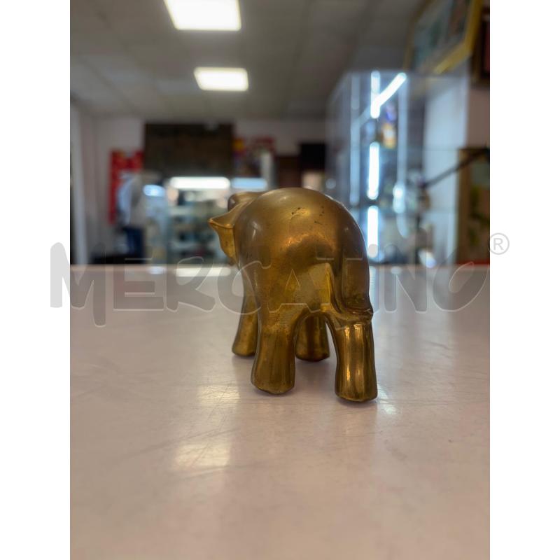 ELEFANTE IN OTTONE | Mercatino dell'Usato Trapani corso mattarella 4